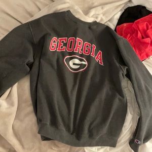 champion university of georgia sweatshirt